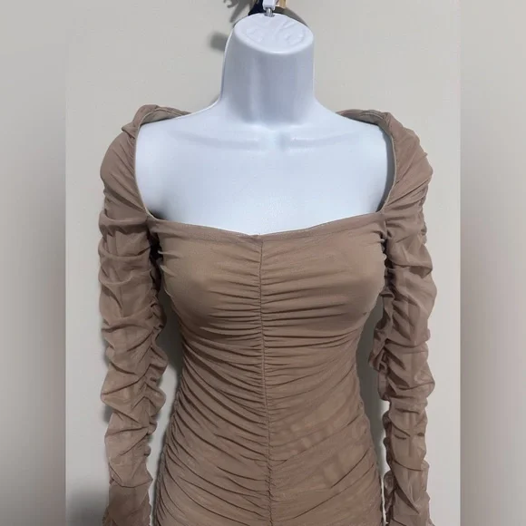 Micheal Costello X Revolve Frankie Mini Long Sleeve Dress - Picture 5 of 8